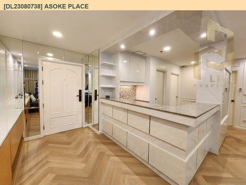 DL23080738 Condo for rent, Asoke Place near MRT สุขุมวิท, ready to move in, call urgently 0656133286 LineID @655ebbvc