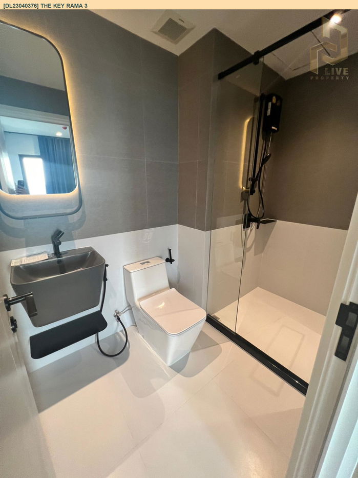 picture DL23040376 Condo for rent, The Key Rama 3 near BTS Chong Nonsi, ready to move in, call urgently 0653619502 LineID @534wlwof - 6/7