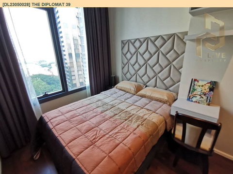 DL23050028 ให้เช่าคอนโด เดอะ ดิโพลแมท 39 (The Diplomat 39) ใกล้ BTS พร้อมพงษ์ พร้อมเข้าอยู่ โทรด่วน 0638692663 LineID @655ebbvc