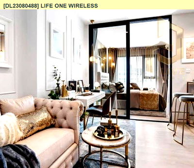Condos for rent : DL23080488 Condo for rent, Life One Wireless near BTS Ploen Chit, ready to move in, call urgently 0656133286 LineID @655ebbvc