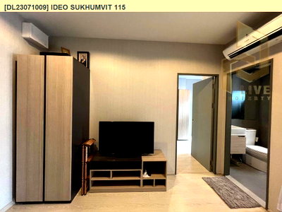 คอนโดให้เช่า : DL23071009 ให้เช่าคอนโด ไอดีโอ สุขุมวิท 115 (IDEO Sukhumvit 115 ) ใกล้ BTS ปู่เจ้า พร้อมเข้าอยู่ โทรด่วน 0614453194 LineID @952jdxxk