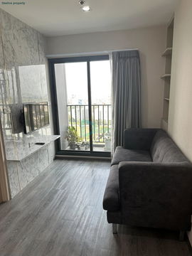 DL23020718 Condo for rent, Rich Park @ Triple Station near รถไฟสถานีหัวหมาก, ready to move in, call urgently 0638692663 LineID @655ebbvc