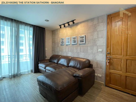 DL23100290 ให้เช่าคอนโด เดอะ สเตชั่น สาทร-บางรัก (The Station Sathorn - Bangrak) ใกล้ BTS สะพานตากสิน พร้อมเข้าอยู่ โทรด่วน 0653619502 LineID @534wlwof
