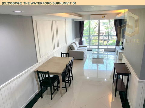 DL23060596 Condo for rent, The Waterford Sukhumvit 50 near BTS On Nut, ready to move in, call urgently 0638692663 LineID @655ebbvc
