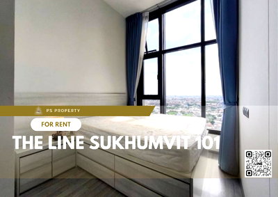 คอนโดให้เช่า : ให้เช่า📌THE LINE Sukhumvit 101📌 ใกล้ BTS ปุณณวิถี เฟอร์นิเจอร์ เครื่องใช้ไฟฟ้าครบ
