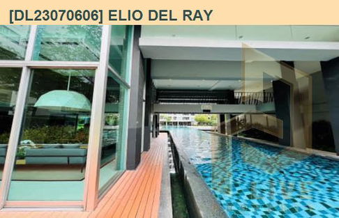 DL23070606 Condo for rent, Elio Del Ray near BTS Punnawithi, ready to move in, call urgently 0656133286 LineID @655ebbvc