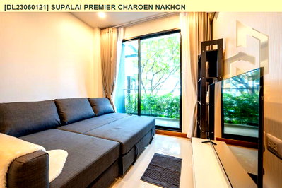 Condos for rent : DL23060121 Condo for rent, Supalai Premier Charoen Nakhon near BTS Klong San, ready to move in, call urgently 0653619502 LineID @952jdxxk
