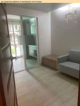 DL23080763 ให้เช่าคอนโด เอมเมอรัลด์ เรสซิเดนท์ รัชดา (Emerald Residence Ratchada) ใกล้ MRT ห้วยขวาง พร้อมเข้าอยู่ โทรด่วน 0638692663 LineID @655ebbvc