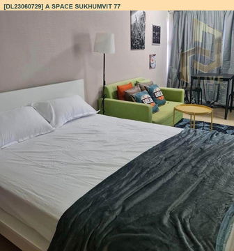 DL23060729 Condo for rent, A Space Sukhumvit 77 near BTS On Nut, ready to move in, call urgently 0656133286 LineID @534wlwof