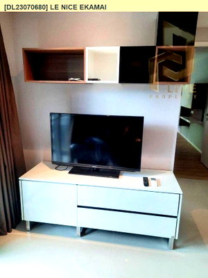 Condos for rent : DL23070680 Condo for rent, Le Nice Ekamai near BTS Ekkamai, ready to move in, call urgently 0614453194 LineID @952jdxxk