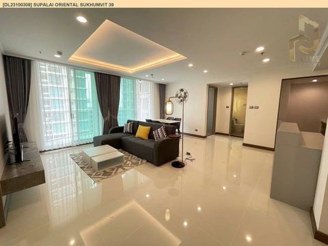 DL23100308 Condo for rent, Supalai Oriental Sukhumvit 39 near BTS Phrom Phong, ready to move in, call urgently 0656133286 LineID @655ebbvc