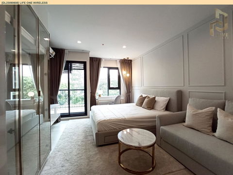 DL23090608 Condo for rent, Life One Wireless near BTS Ploen Chit, ready to move in, call urgently 0656133286 LineID @655ebbvc