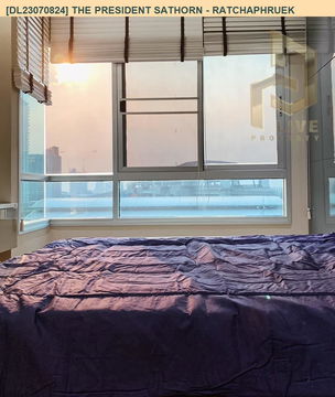 DL23070824 Condo for rent, The President Sathorn - Ratchaphruek near BTS Bang Wa, ready to move in, call urgently 0638692663 LineID @162cjixi