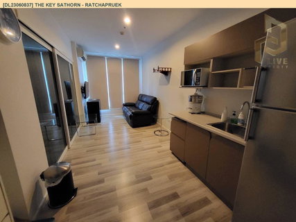 รูปภาพ DL23060837 Condo for rent, The Key Sathorn - Ratchapruek near BTS Wutthakat, ready to move in, call urgently 0614453194 LineID @952jdxxk