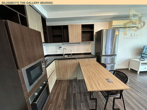 DL23080171 Condo for rent, The Gallery Bearing near BTS Bearing, ready to move in, call urgently 0656133286 LineID @655ebbvc