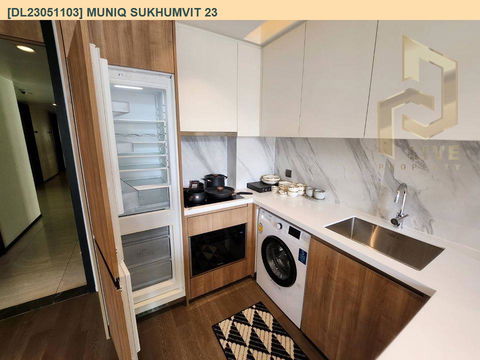 DL23051103 Condo for rent, MUNIQ Sukhumvit 23 near MRT สุขุมวิท(อโศก), ready to move in, call urgently 0656133286 LineID @655ebbvc