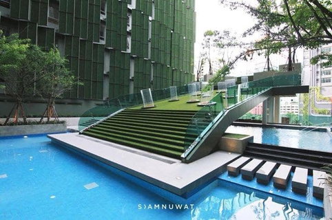 รูปภาพ 1 Bed 1 Bath Nice Room Good Location Close to BTS Ratchathewi 350 m. and Siam Paragon at Wish Signature Midtown Siam Condo / For Rent