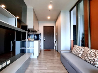 คอนโดให้เช่า : ให้เช่า คอนโด นิช ไพรด์ เตาปูน 1-bed plus ขนาด 34.5 ตร.ม. ชั้น9 มีเครื่องซักผ้า 🆔 line: eyannie