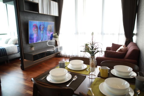 รูปภาพ 2 Beds 1 Bath Nice Room Good Location Close to BTS Ratchathewi 350 m. and Siam Paragon at Wish Signature Midtown Siam Condo / For Rent