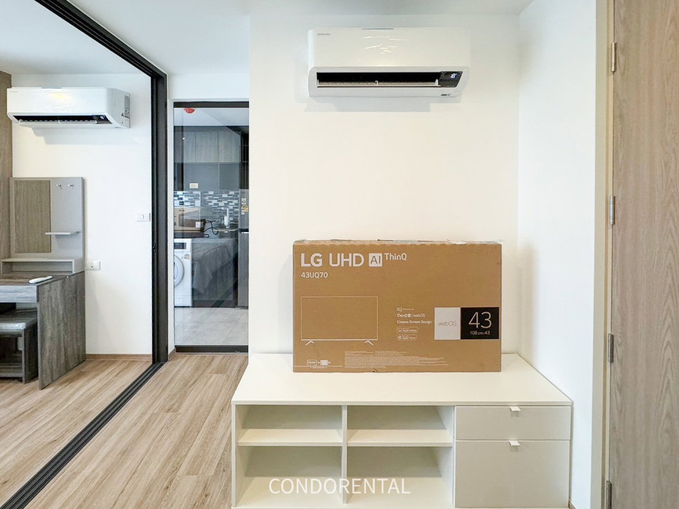 รูป ให้เช่า CYBIQ Ramkhamhaeng ห้องสวย ราคาดี Pet-Friendly สอบถามเพิ่มเติมได้ที่ LINE @condorental - รูปที่ 5/11