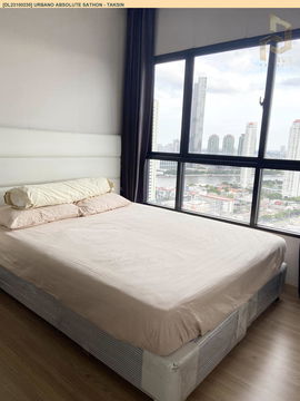DL23100235 Condo for rent, Urbano Absolute Sathon - Taksin near BTS Krung Thon Buri, ready to move in, call urgently 0638692663 LineID @534wlwof