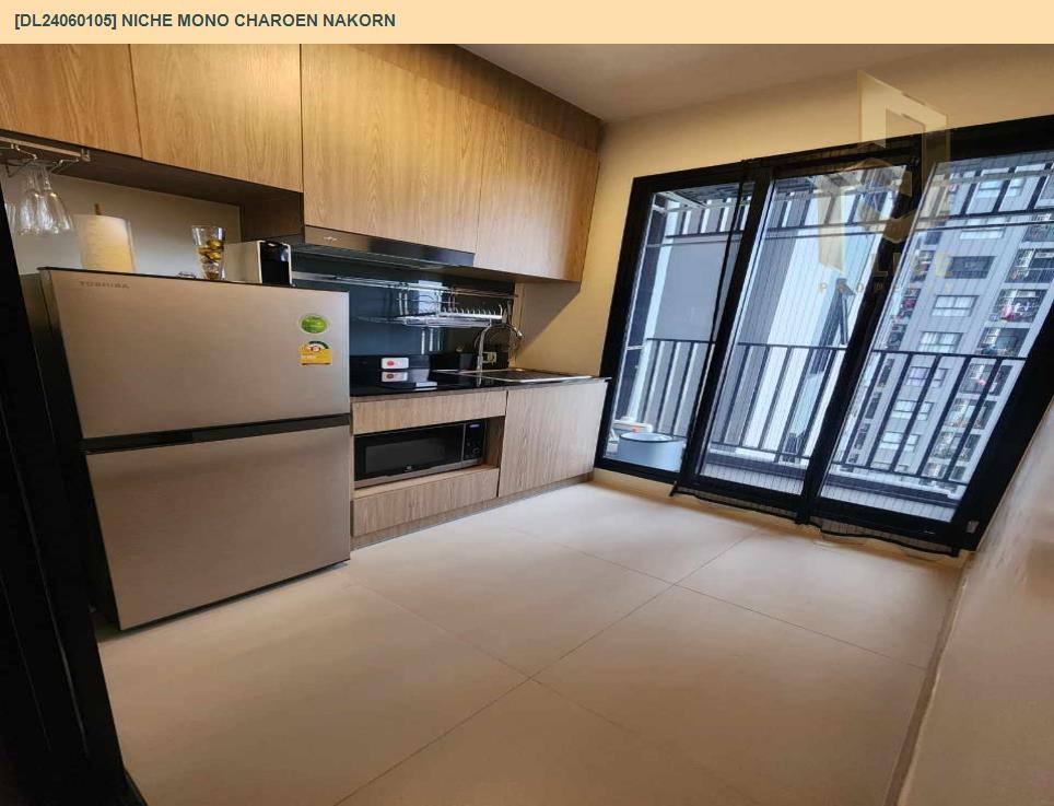 picture DL24060105 Condo for sale, NICHE MONO CHAROEN NAKORN near BTS Talat Phlu, ready to move in, call urgently 0638692663 LineID @534wlwof - 9/9