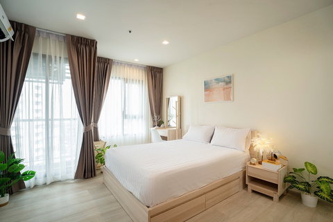 รูปภาพ Call : 096-256-5559 Condo Life One Wireless ใกล้รถไฟฟ้า BTS เพลินจิต ขนาด 28 ตารางเมตร แบบสตูดิโอ 1 ห้องครัว ชั้น24 ตกแต่งครบ