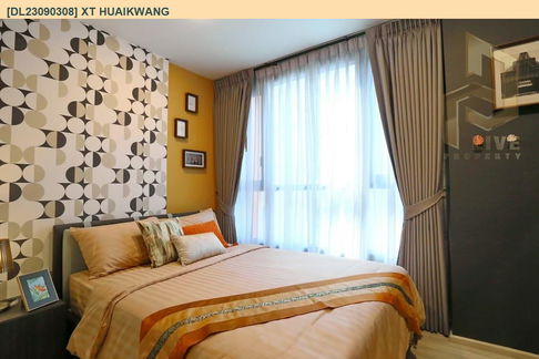 DL23090308 Condo for rent, XT HUAIKWANG near MRT ห้วยขวาง, ready to move in, call urgently 0656133286 LineID @655ebbvc