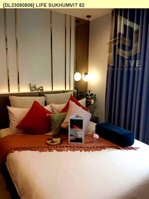 คอนโดให้เช่า : DL23080806 ให้เช่าคอนโด ไลฟ์ สุขุมวิท 62 (Life Sukhumvit 62) ใกล้ BTS บางจาก พร้อมเข้าอยู่ โทรด่วน 0653619502 LineID @952jdxxk