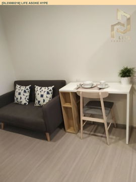 DL23080216 Condo for rent, Life Asoke Hype near MRT พระราม 9, ready to move in, call urgently 0656133286 LineID @655ebbvc