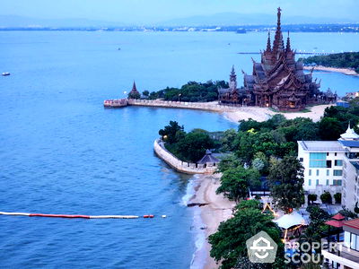 Condos for rent : 2-BR Condo at Baan Plai Haad Pattaya close to Sanctuary of Truth (ID 1540173)