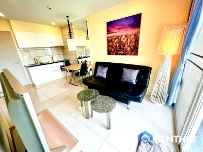 คอนโด ถนนจอมเทียนสาย 2 : พร้อมเข้าอยู่แล้ว Atlantis Condo Resort 1 นอน 1 น้ำ ขนาด 37 ตรม