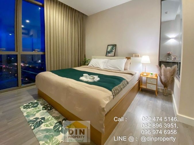 For Rent. The Room BTS Wongwian YaiI  , 1 bed   ,Near BTS Wongwienyai,  ICONSIAM , LINE ID @dinproperty 