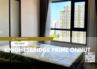 Condos for rent : For rent✨Knightsbridge Prime Onnut✨, beautiful room, furniture, complete electrical appliances, near BTS On Nut.