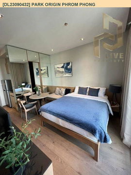 DL23090432 Condo for rent, PARK ORIGIN PHROM PHONG near BTS Phrom Phong, ready to move in, call urgently 0656133286 LineID @655ebbvc