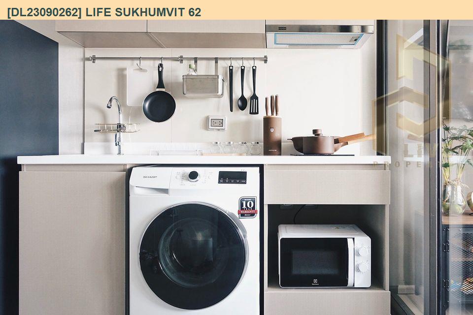 รูป DL23090262 ให้เช่าคอนโด ไลฟ์ สุขุมวิท 62 (Life Sukhumvit 62) ใกล้ BTS บางจาก พร้อมเข้าอยู่ โทรด่วน 0638692663 LineID @162cjixi - รูปที่ 9/11