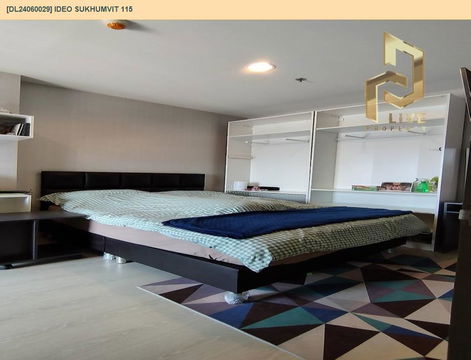 DL24060029 Condo for rent, IDEO Sukhumvit 115  near BTS Pu Chao, ready to move in, call urgently 0656133286 LineID @534wlwof