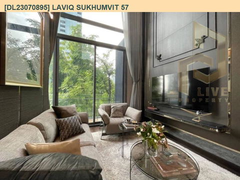 DL23070895 Condo for rent, LAVIQ Sukhumvit 57 near BTS Thong Lo, ready to move in, call urgently 0656133286 LineID @655ebbvc