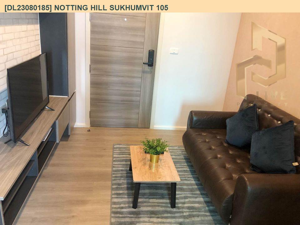 รูป DL23080185 ให้เช่าคอนโด น็อตติ้ง ฮิลล์ สุขุมวิท 105 (Notting Hill Sukhumvit 105) ใกล้ BTS แบริ่ง พร้อมเข้าอยู่ โทรด่วน 0638692663 LineID @534wlwof - รูปที่ 2/7