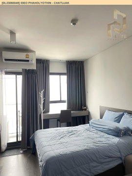DL23060045 Condo for rent, IDEO Phaholyothin - Chatujak near BTS Saphan Khwai, ready to move in, call urgently 0653619502 LineID @217jgcbp