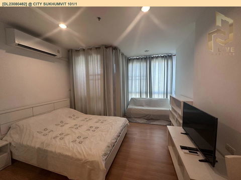 DL23080462 Condo for rent, @ City Sukhumvit 101/1 near BTS Punnawithi, ready to move in, call urgently 0656133286 LineID @534wlwof