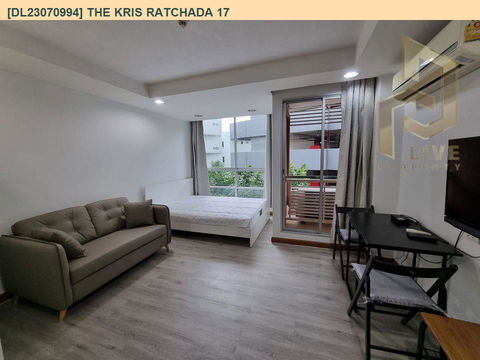 DL23070994 ให้เช่าคอนโด เดอะ คริส รัชดา 17 (The Kris Ratchada 17) ใกล้ MRT สุทธิสาร พร้อมเข้าอยู่ โทรด่วน 0614453194 LineID @162cjixi