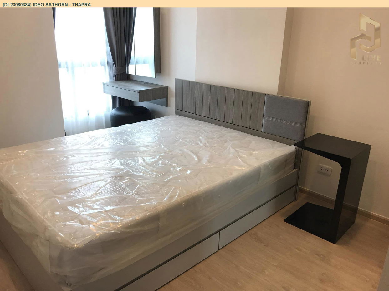 รูป DL23080384 ให้เช่าคอนโด ไอดีโอ สาทร - ท่าพระ (IDEO Sathorn - Thapra) ใกล้ BTS โพธิ์นิมิตร พร้อมเข้าอยู่ โทรด่วน 0614453194 LineID @162cjixi - รูปที่ 7/9