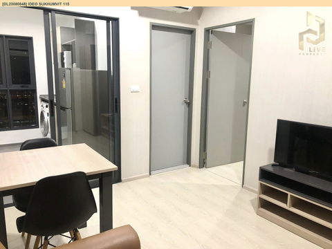 DL23080848 Condo for rent, IDEO Sukhumvit 115  near BTS Pu Chao, ready to move in, call urgently 0656133286 LineID @655ebbvc