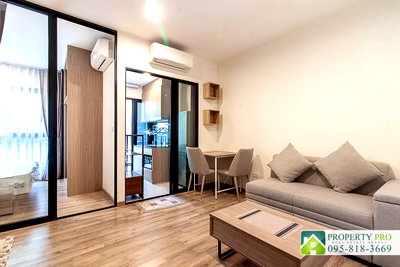 Condos for sale : Condo for Sale Niche Mono Charoen Nakorn, 1 bedroom 35 sqm Fully Furnished Near Rama 3 Bridge, Dao Khanong, Thonburi : SL24S-011 