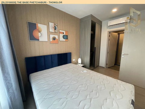 DL23100035 ให้เช่าคอนโด เดอะ เบส เพชรบุรี - ทองหล่อ (THE BASE Phetchaburi - Thonglor) ใกล้ BTS พร้อมพงษ์ พร้อมเข้าอยู่ โทรด่วน 0638692663 LineID @897iyzll