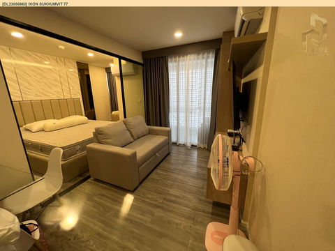 DL23050863 Condo for rent, IKON Sukhumvit 77 near BTS On Nut, ready to move in, call urgently 0638692663 LineID @534wlwof
