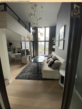 DL23040766 ให้เช่าคอนโด ชีวาทัย เรสซิเดนซ์ อโศก (Chewathai Residence Asoke ) ใกล้ MRT พระราม 9 พร้อมเข้าอยู่ โทรด่วน 0653619502 LineID @534wlwof