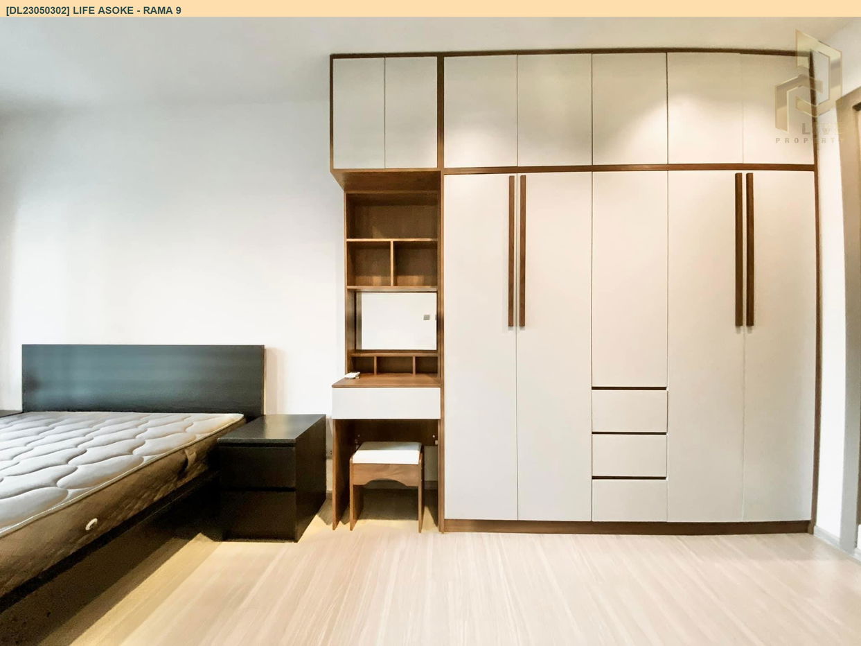 รูป DL23050302 ให้เช่าคอนโด ไลฟ์ อโศก - พระราม 9 (Life Asoke - Rama 9) ใกล้ MRT พระราม 9 พร้อมเข้าอยู่ โทรด่วน 0653619502 LineID @534wlwof - รูปที่ 3/9