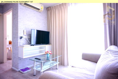 คอนโดให้เช่า : DL23050849 ให้เช่าคอนโด พอส สุขุมวิท 107 (Pause Sukhumvit 107) ใกล้ BTS แบริ่ง พร้อมเข้าอยู่ โทรด่วน 0614453194 LineID @162cjixi